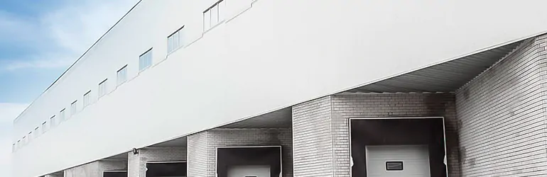Fachada hecha con panel superwall