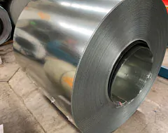 Rollo de acero con recubierto con acabado galvanizado
